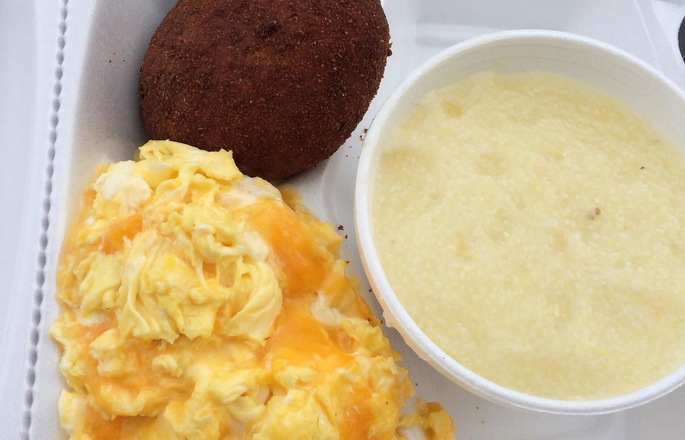 Breakfast at Saint's Paradise Cafeteria